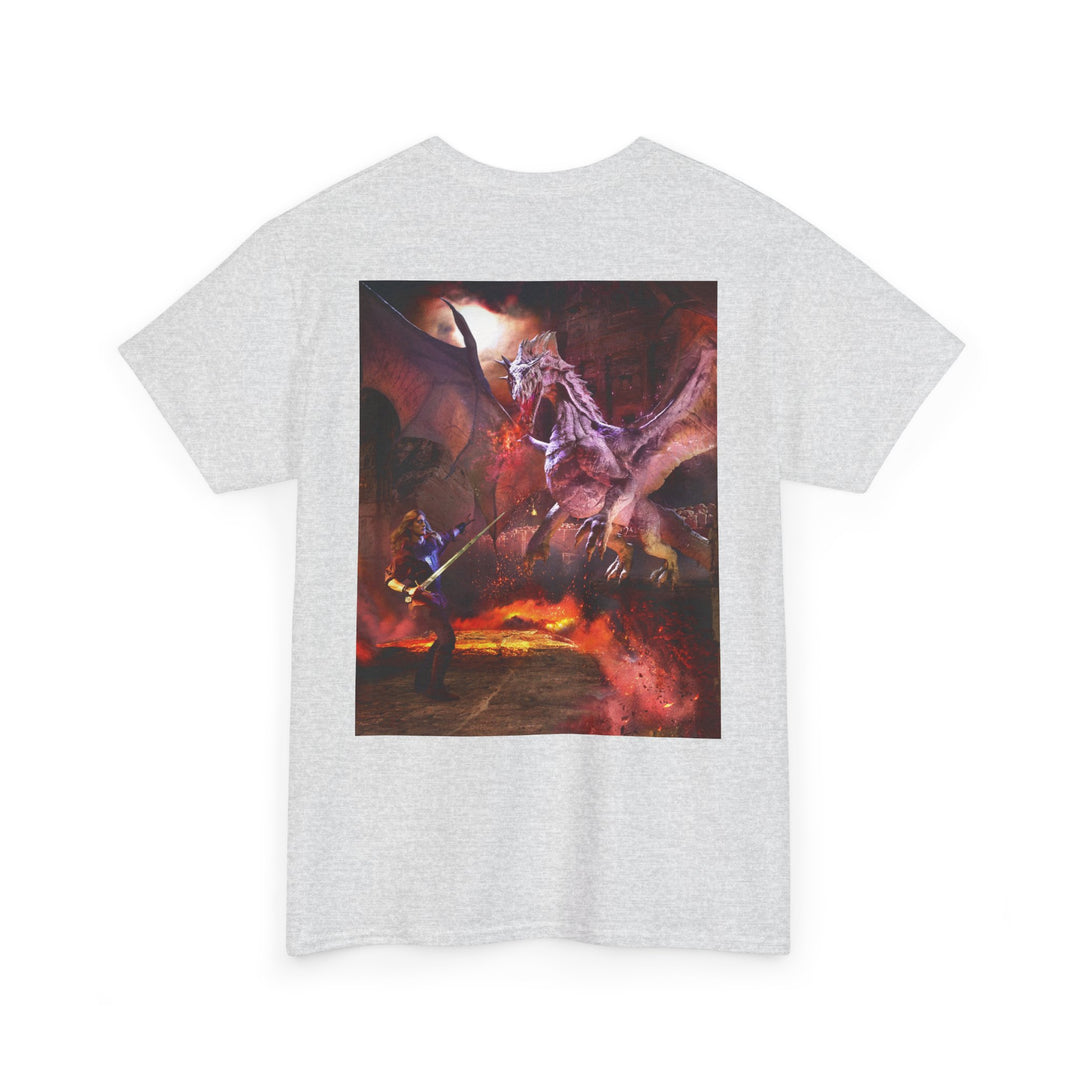 "White Dragon" Unisex Heavy Cotton Tee