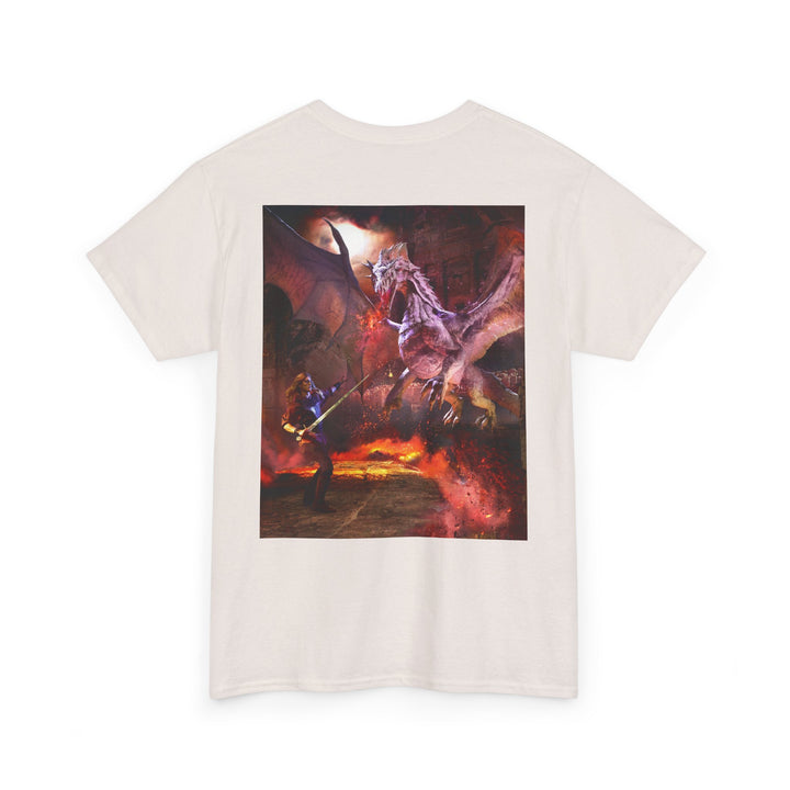 "White Dragon" Unisex Heavy Cotton Tee