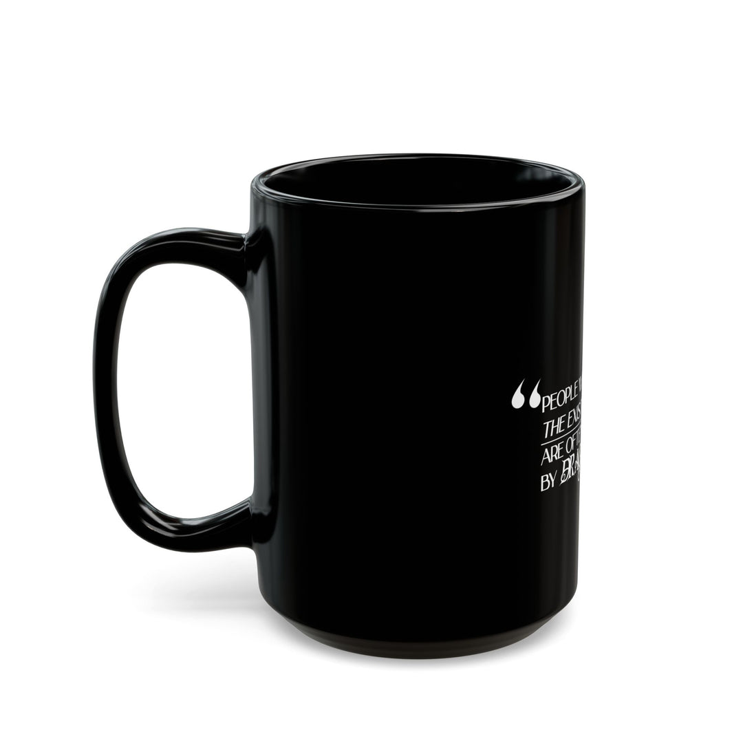 "Those Who Deny" alternate Black Mug - 15oz