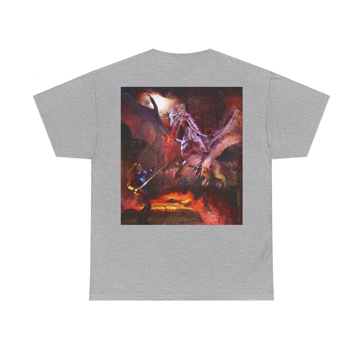 "White Dragon" Unisex Heavy Cotton Tee