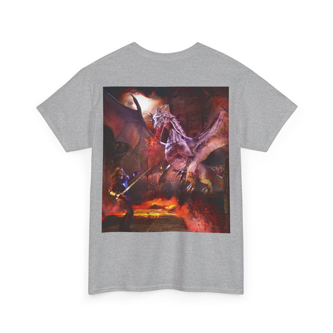 "White Dragon" Unisex Heavy Cotton Tee