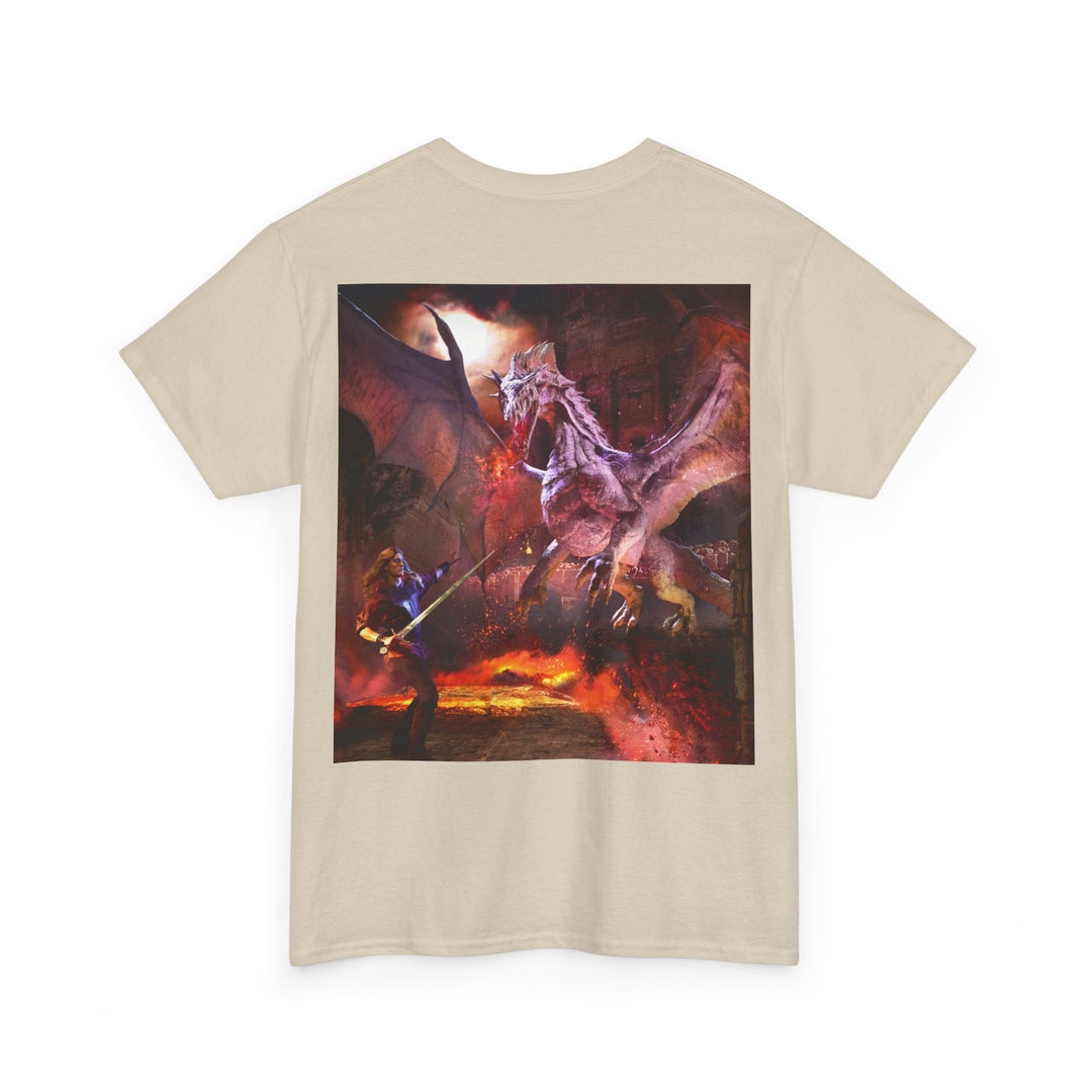 "White Dragon" Unisex Heavy Cotton Tee