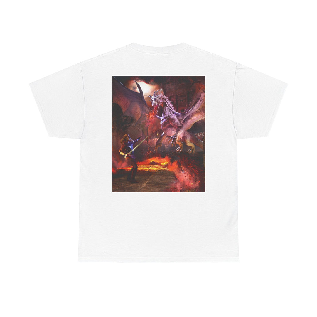 "White Dragon" Unisex Heavy Cotton Tee