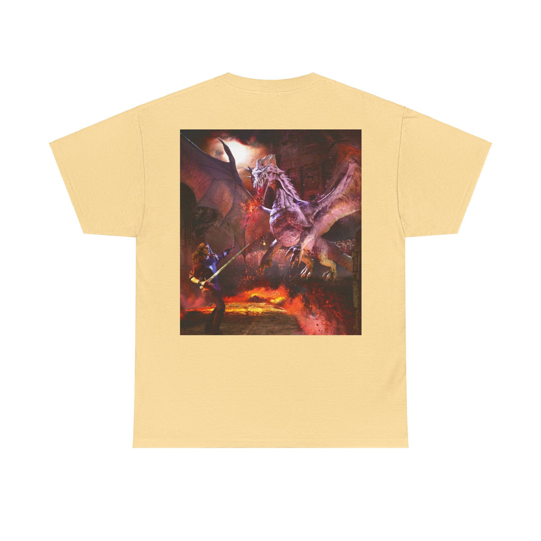 "White Dragon" Unisex Heavy Cotton Tee