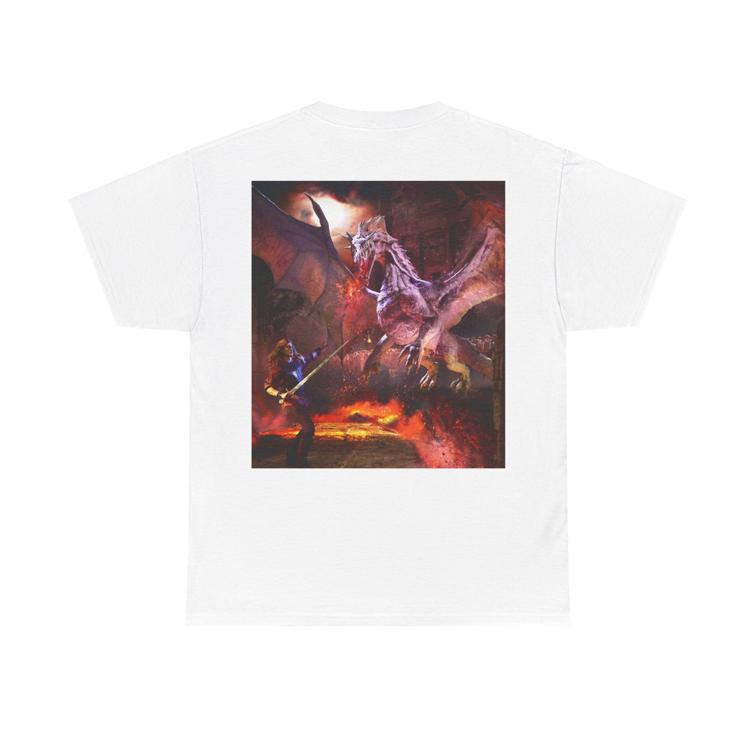 "White Dragon" Unisex Heavy Cotton Tee