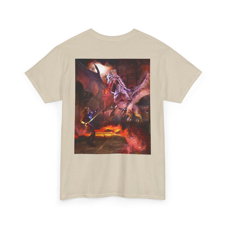 "White Dragon" Unisex Heavy Cotton Tee