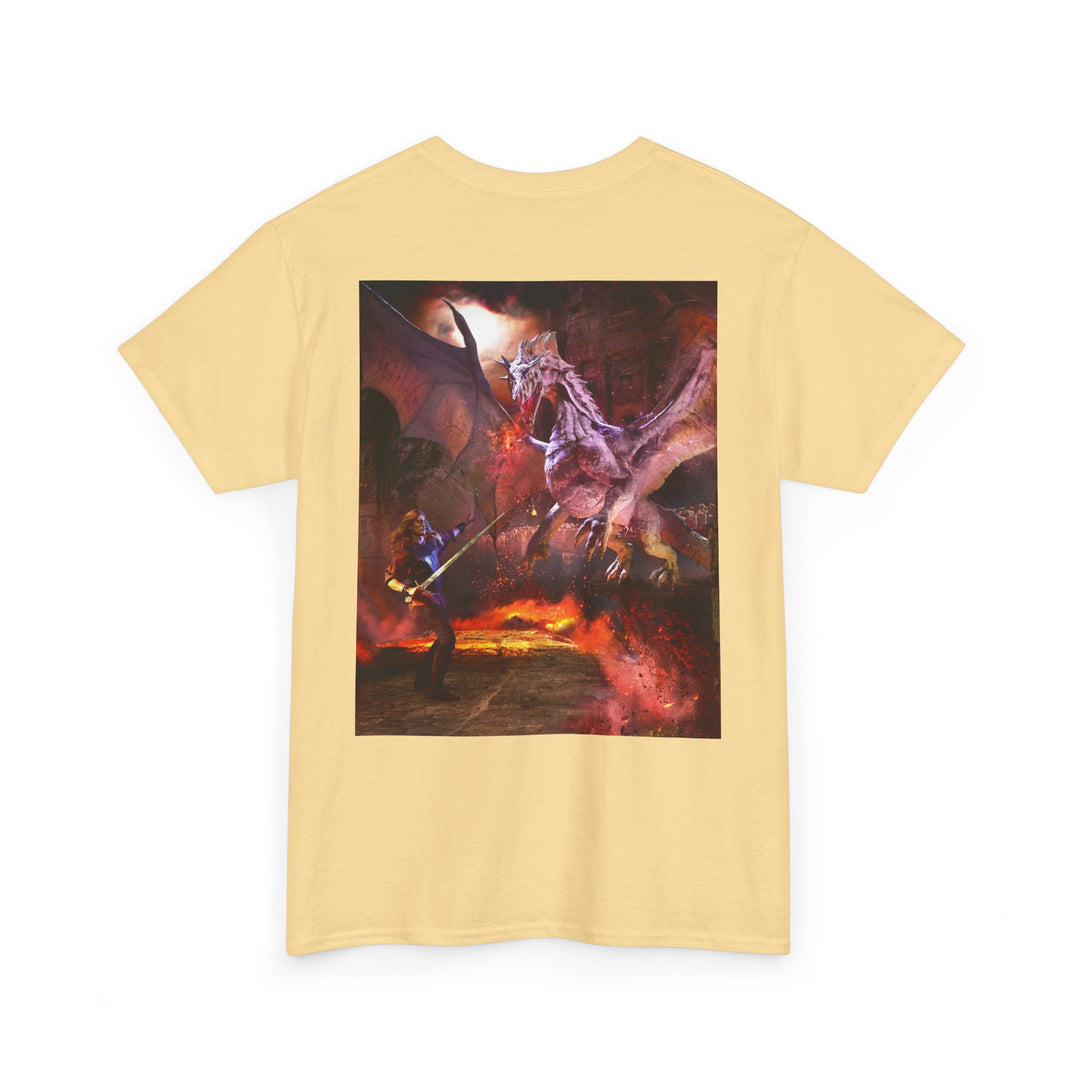 "White Dragon" Unisex Heavy Cotton Tee