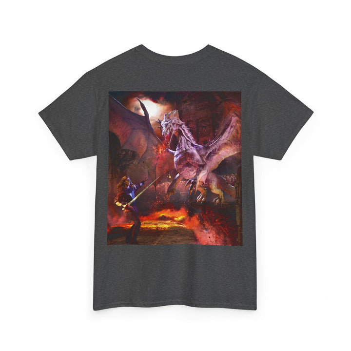 "White Dragon" Unisex Heavy Cotton Tee