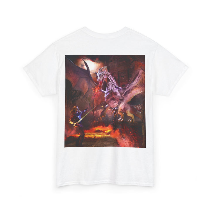 "White Dragon" Unisex Heavy Cotton Tee