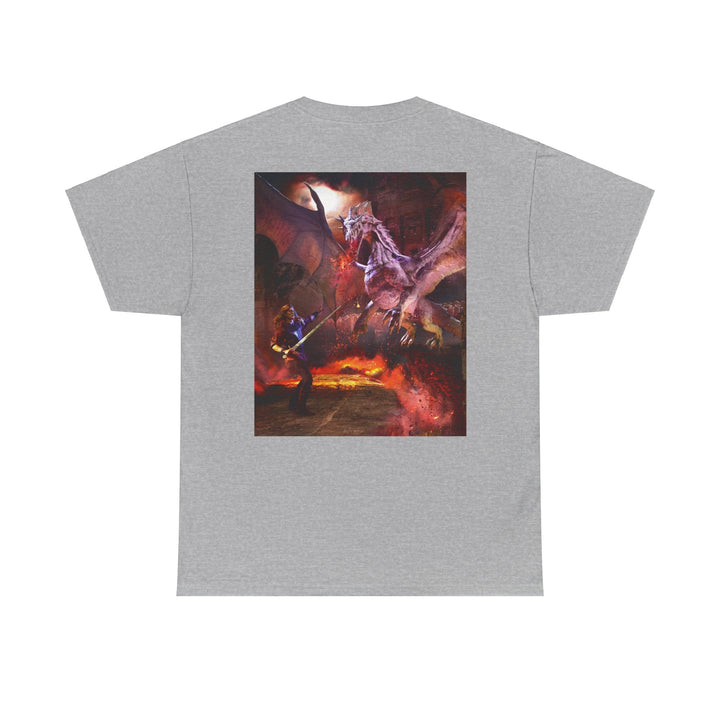 "White Dragon" Unisex Heavy Cotton Tee