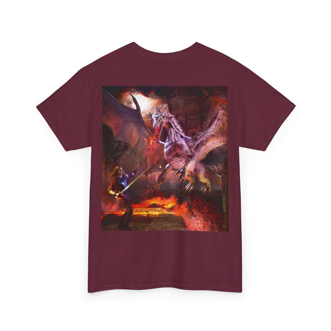 "White Dragon" Unisex Heavy Cotton Tee