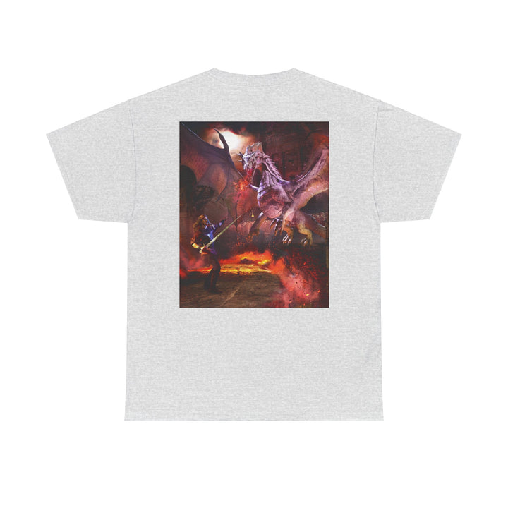 "White Dragon" Unisex Heavy Cotton Tee