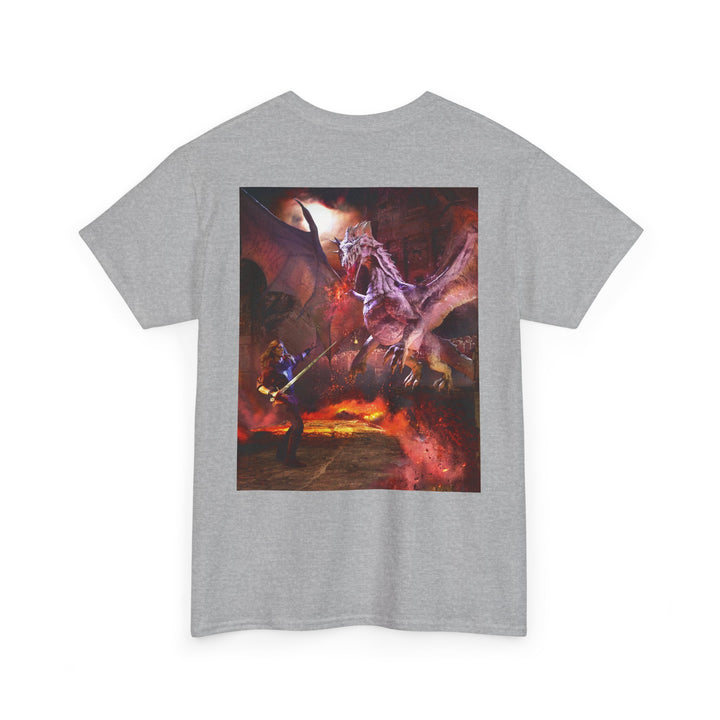 "White Dragon" Unisex Heavy Cotton Tee