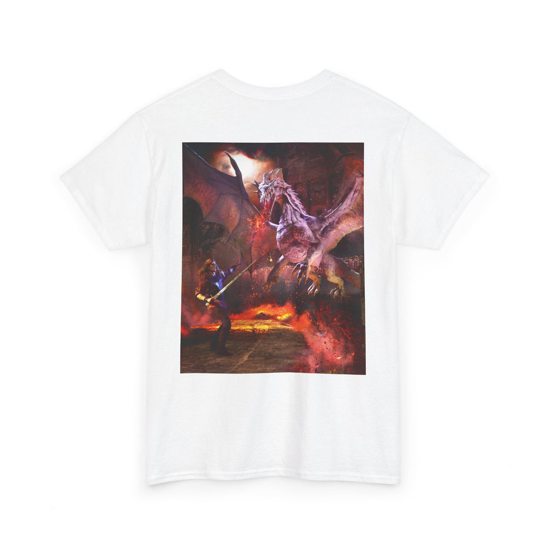 "White Dragon" Unisex Heavy Cotton Tee