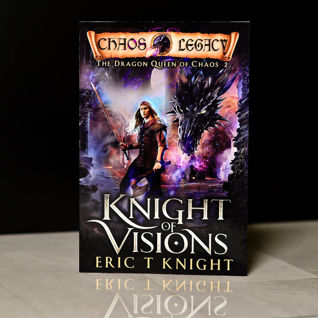 Knight of Visions:The Dragon Queen of Chaos, Book 2 (Paperback)